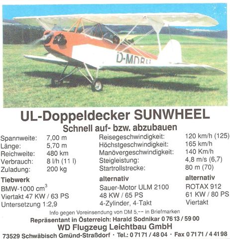 Sunwheel Aeromarkt Mrz 1994
